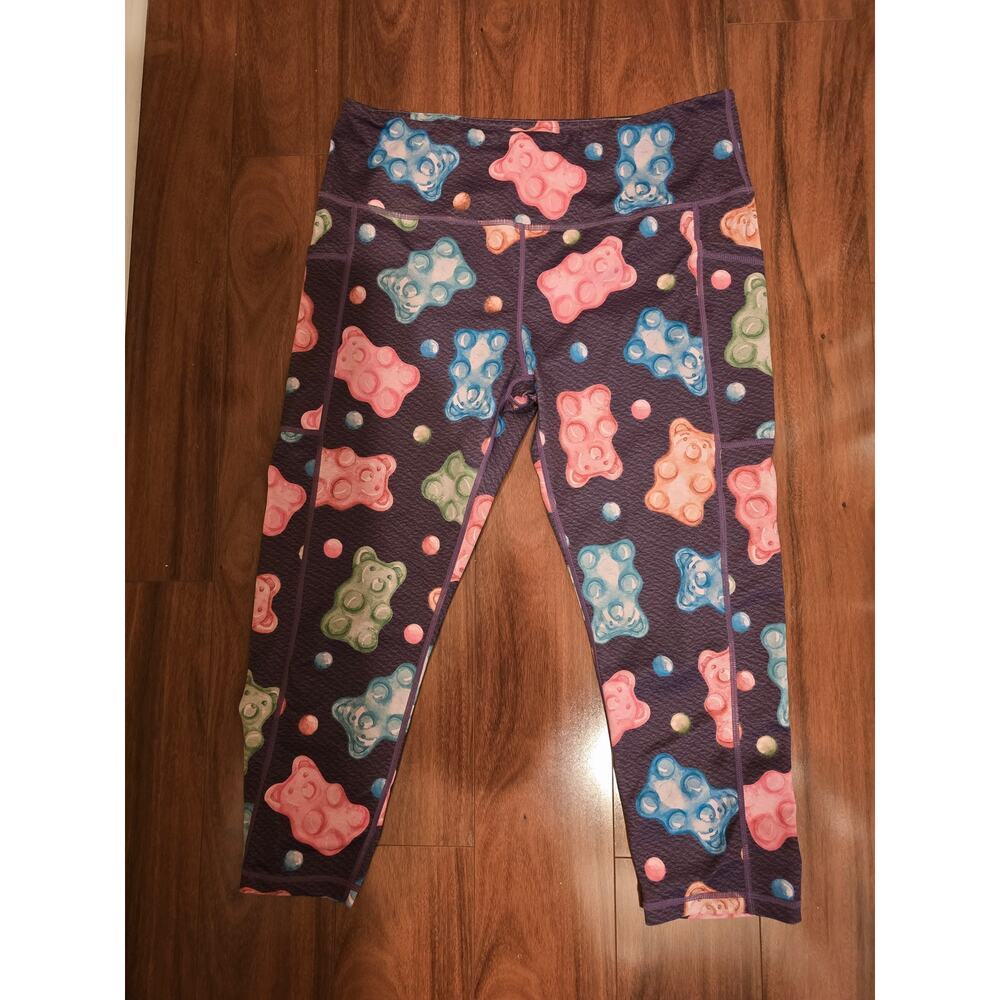 Constantly Varied Gear (CVG) Gummy Bear Capri Leggings Size XL EUC